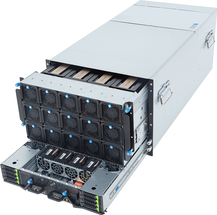Open 8U NVIDIA HGX B300 HPC and AI server chassis